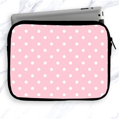 Pink Polka Dots Apple Ipad 2/3/4 Zipper Cases by LokisStuffnMore