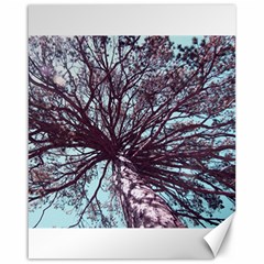 Under Tree Paint Canvas 16  X 20   by infloence