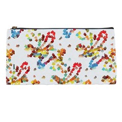 Colorful Paint Strokes Pencil Case by LalyLauraFLM