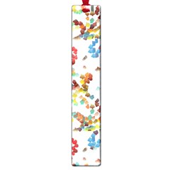 Colorful Paint Strokes Large Book Mark