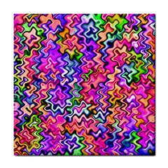 Swirly Twirly Colors Tile Coasters