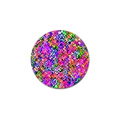 Swirly Twirly Colors Golf Ball Marker