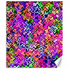 Swirly Twirly Colors Canvas 20  X 24  