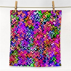 Swirly Twirly Colors Face Towel