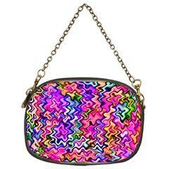 Swirly Twirly Colors Chain Purses (one Side)  by KirstenStar