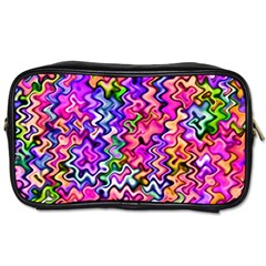 Swirly Twirly Colors Toiletries Bags