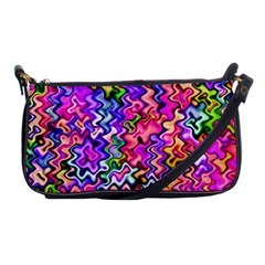 Swirly Twirly Colors Shoulder Clutch Bags