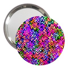 Swirly Twirly Colors 3  Handbag Mirrors