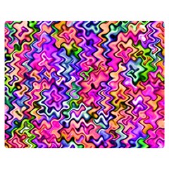 Swirly Twirly Colors Double Sided Flano Blanket (medium) 