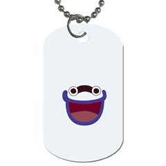 Whisper Reverse Print Dog Tag (one Side)