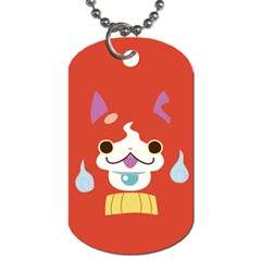 Jibanyann Full Reverse Print Dog Tag (one Side)