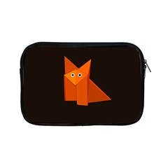 Dark Cute Origami Fox Apple Ipad Mini Zipper Cases by CreaturesStore