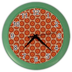 Cute Pretty Elegant Pattern Color Wall Clocks