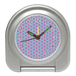 Cute Pretty Elegant Pattern Travel Alarm Clocks Front