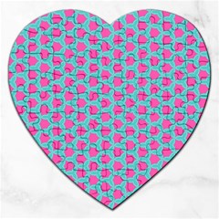 Cute Pretty Elegant Pattern Jigsaw Puzzle (Heart)