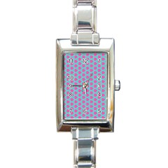 Cute Pretty Elegant Pattern Rectangle Italian Charm Watches