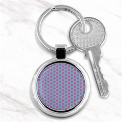 Cute Pretty Elegant Pattern Key Chains (round) 