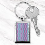 Cute Pretty Elegant Pattern Key Chains (Rectangle)  Front