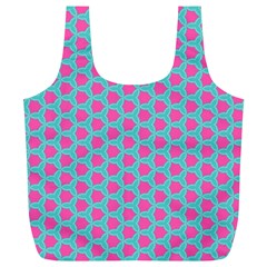 Cute Pretty Elegant Pattern Full Print Recycle Bags (l) 