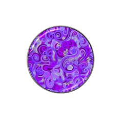 Lavender Swirls Hat Clip Ball Marker (4 Pack)