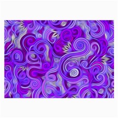 Lavender Swirls Large Glasses Cloth