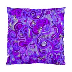 Lavender Swirls Standard Cushion Case (one Side) 