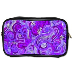 Lavender Swirls Toiletries Bags by KirstenStar