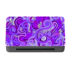 Lavender Swirls Memory Card Reader With Cf