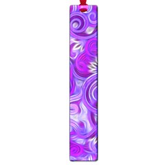 Lavender Swirls Large Book Marks