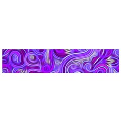 Lavender Swirls Flano Scarf (small) 