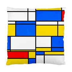 Colorful Rectangles Standard Cushion Case (two Sides)