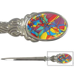 Colorful Miscellaneous Shapes Letter Opener by LalyLauraFLM