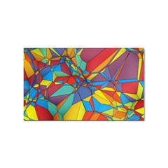 Colorful Miscellaneous Shapes Sticker (rectangular)