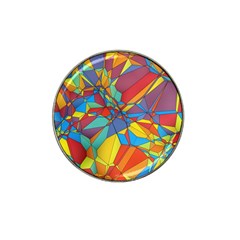 Colorful Miscellaneous Shapes Hat Clip Ball Marker (4 Pack)