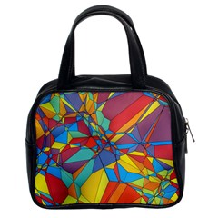 Colorful Miscellaneous Shapes Classic Handbag (two Sides)