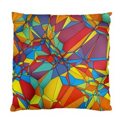 Colorful Miscellaneous Shapes Standard Cushion Case (two Sides)