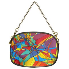 Colorful Miscellaneous Shapes Chain Purse (two Sides) by LalyLauraFLM