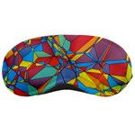 Colorful miscellaneous shapes Sleeping Mask Front