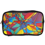 Colorful miscellaneous shapes Toiletries Bag (Two Sides) Back