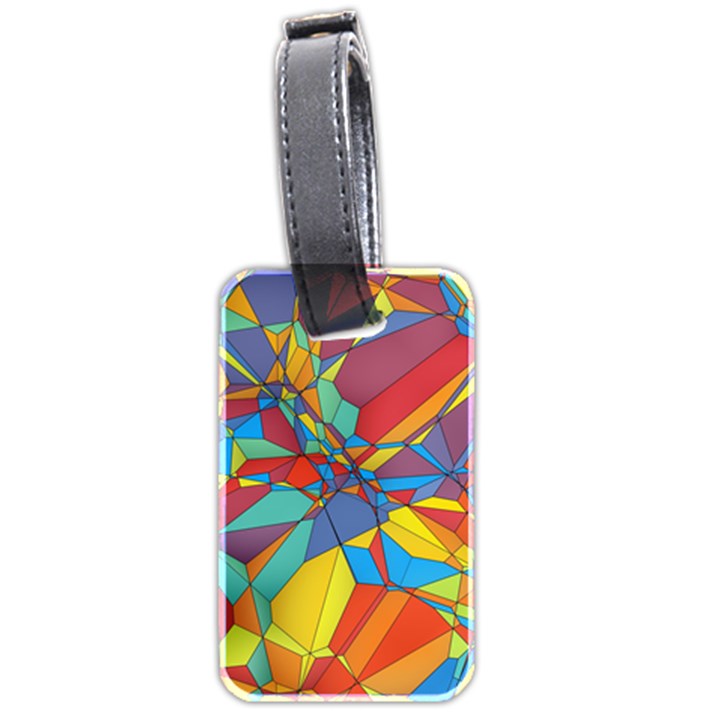 Colorful miscellaneous shapes Luggage Tag (two sides)