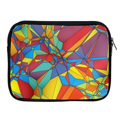 Colorful Miscellaneous Shapes Apple Ipad 2/3/4 Zipper Case by LalyLauraFLM