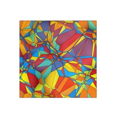 Colorful Miscellaneous Shapes Satin Bandana Scarf