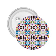 Colorful Dots Pattern 2 25  Button by LalyLauraFLM