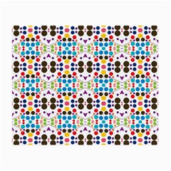 Colorful Dots Pattern Small Glasses Cloth