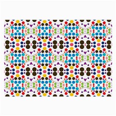 Colorful Dots Pattern Large Glasses Cloth (2 Sides)