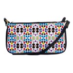 Colorful dots pattern Shoulder Clutch Bag Front