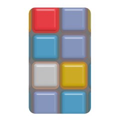 Shiny Squares Pattern Memory Card Reader (rectangular)