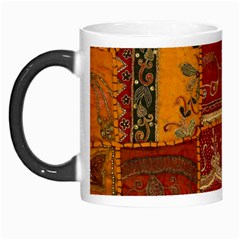 India Print Realism Fabric Art Morph Mugs by TheWowFactor