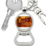 India Print Realism Fabric Art Bottle Opener Key Chains Front