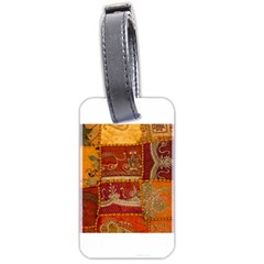 India Print Realism Fabric Art Luggage Tags (two Sides)